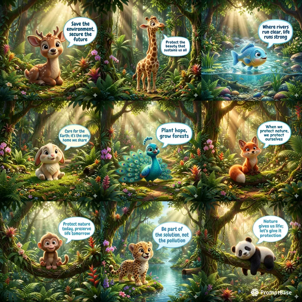 Cute Environmental Quote Collections