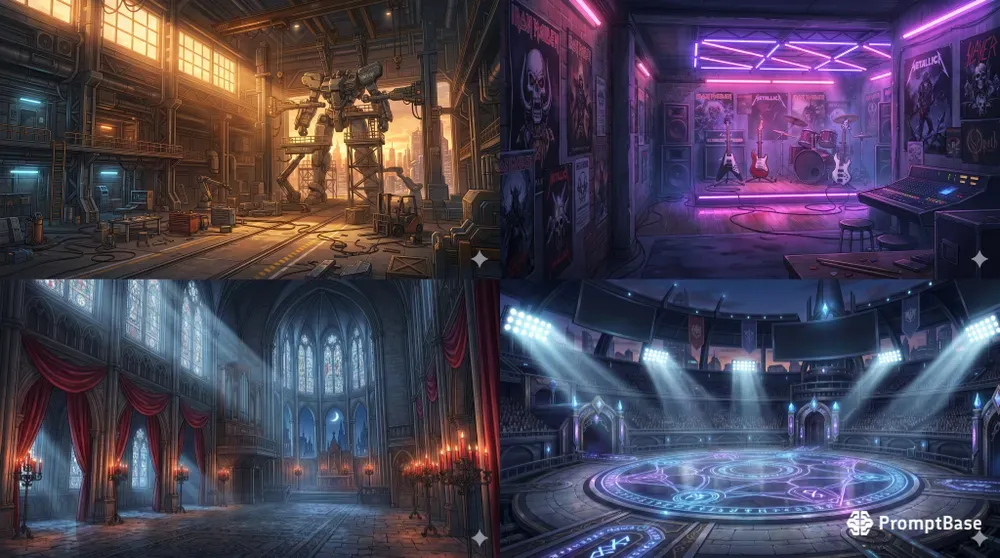 Premium Visual Novel Backgrounds