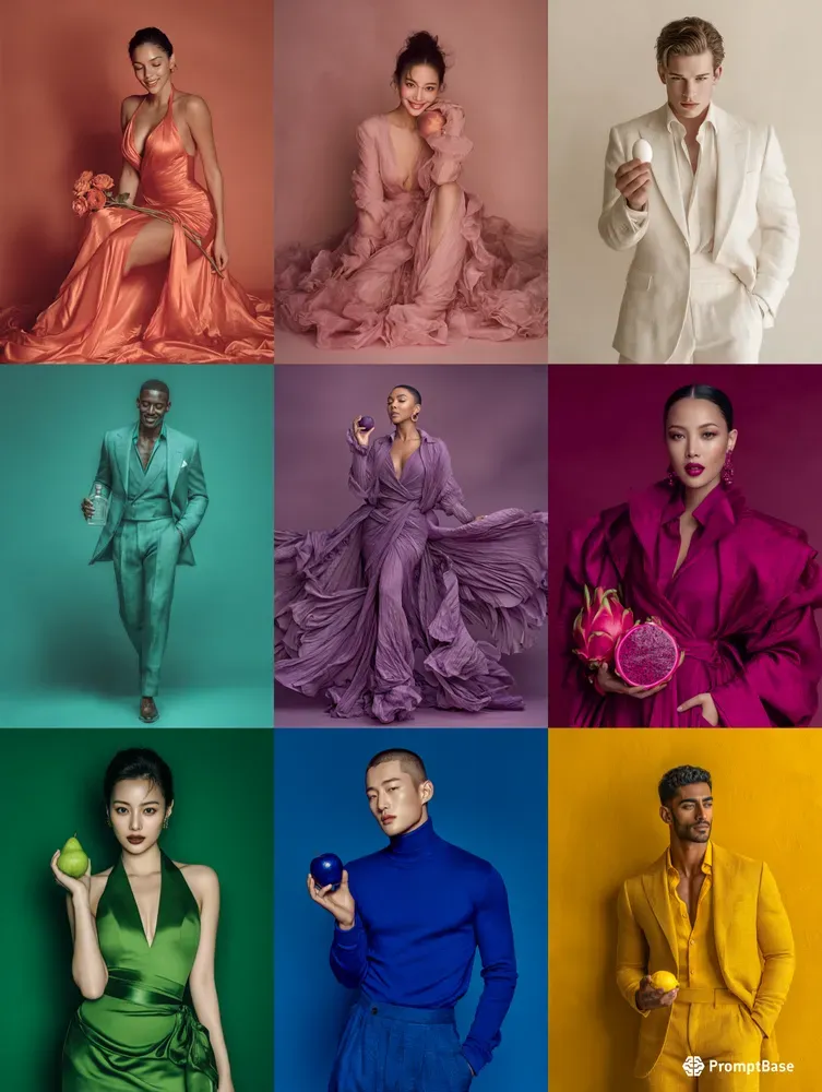 Cinematic High Fashion Portraits