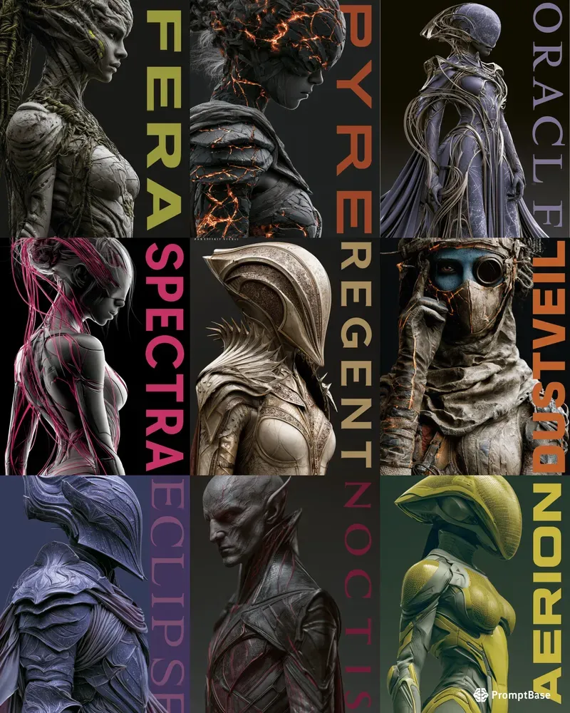 Editorial Concept Art Posters