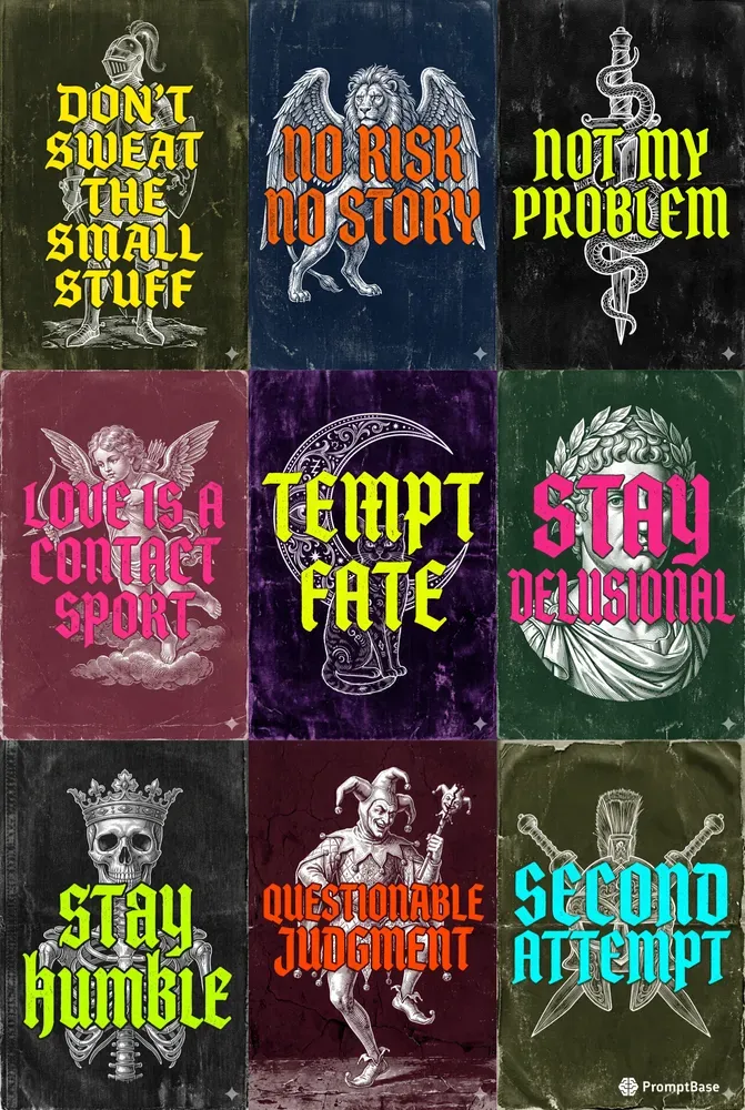 Irony Antiquity Blackletter Graphics