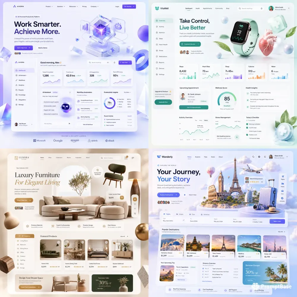 3D Web UI Creators