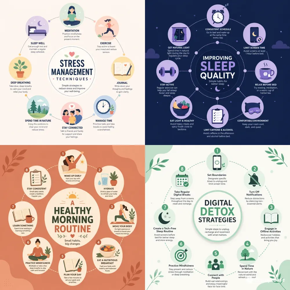 Minimalist Vector Infographics