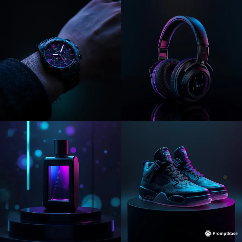 Hyperrealistic Cyberpunk Commercial Pros