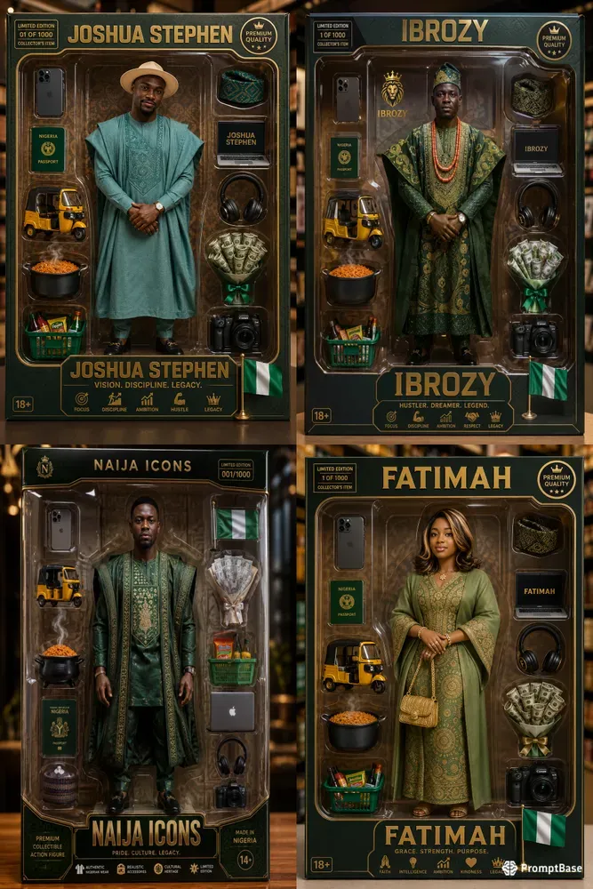 Naija Icons Action Figures