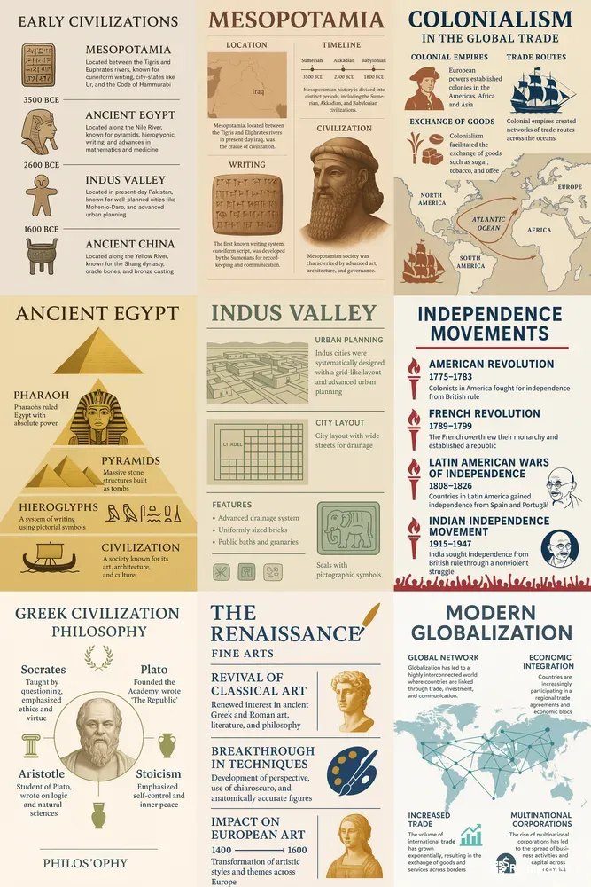 History Infographics