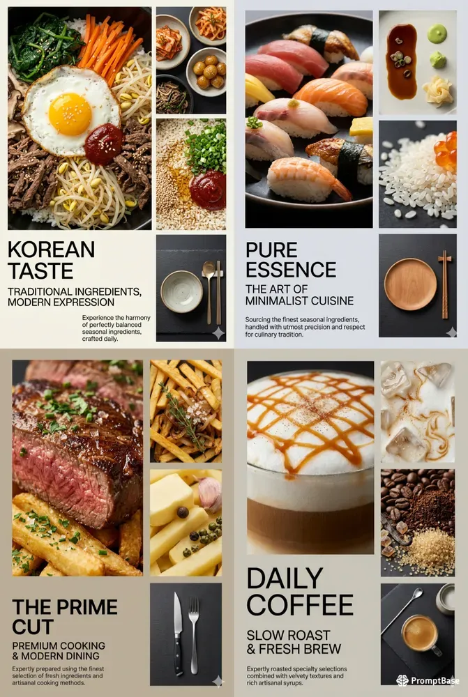 Food Poster Template Editorial Layouts