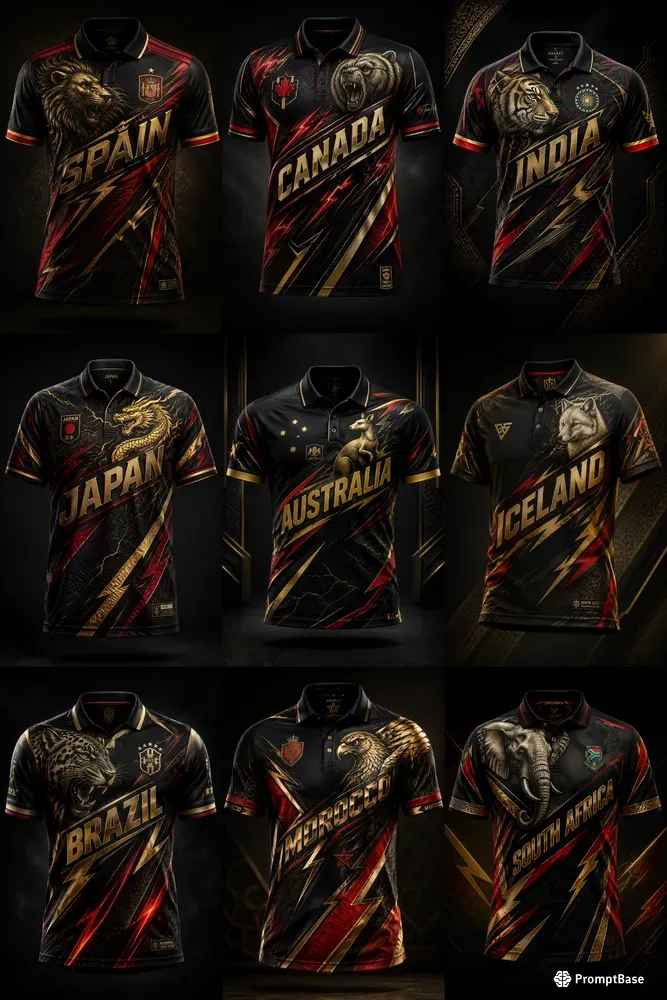 Luxury Animal Nation Jersey Generator