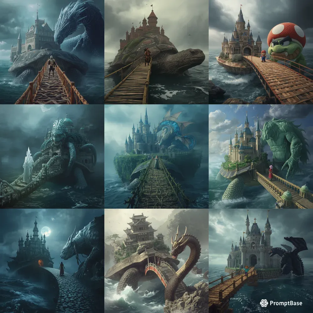 Guardians On The Turtle Palace