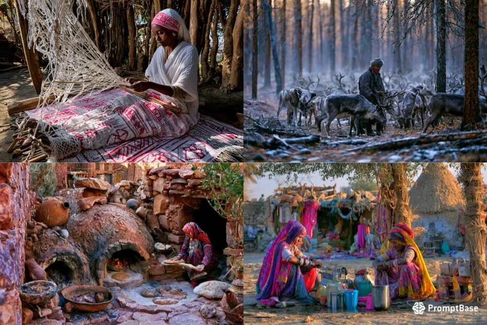 Underserved Cultures Visual Generator