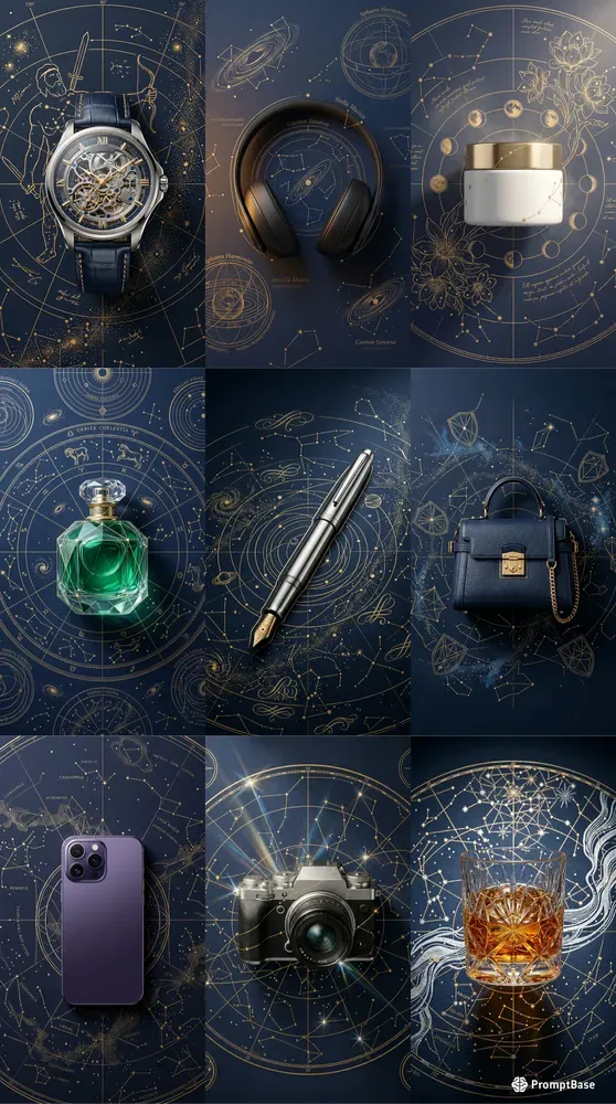 Celestial Gold 3D Product Integrations