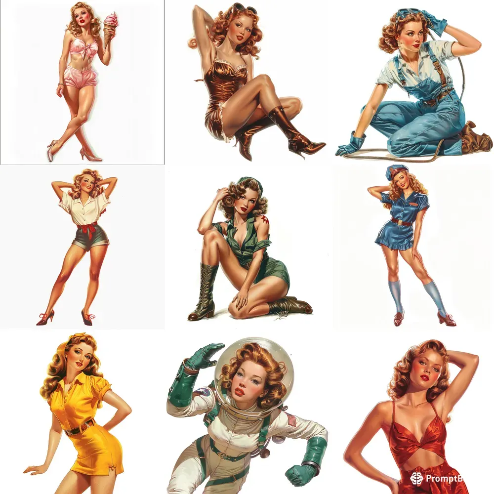 Retro Glamours