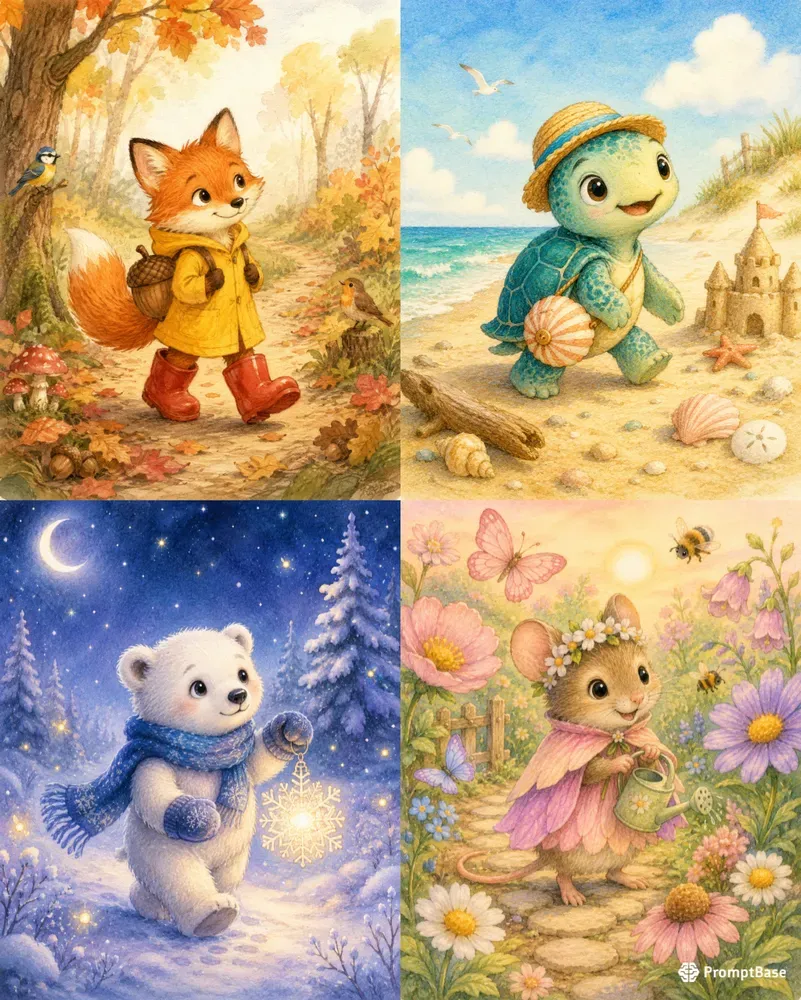 Classic Kids Book Character Art Creators