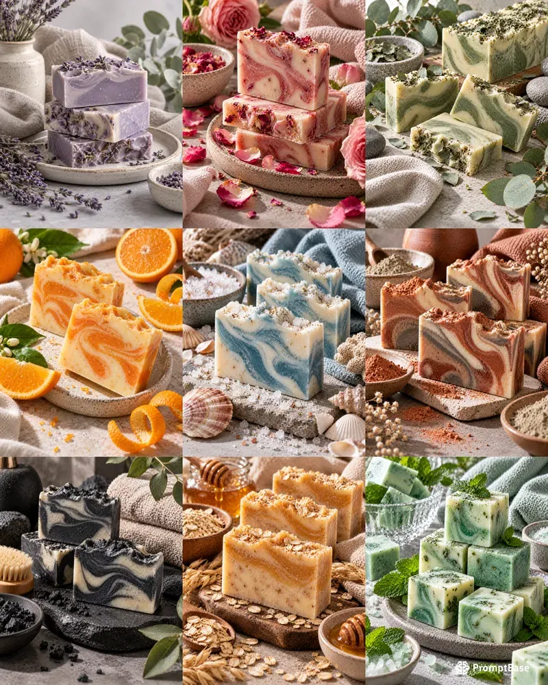 Artisan Soap Still Lifes