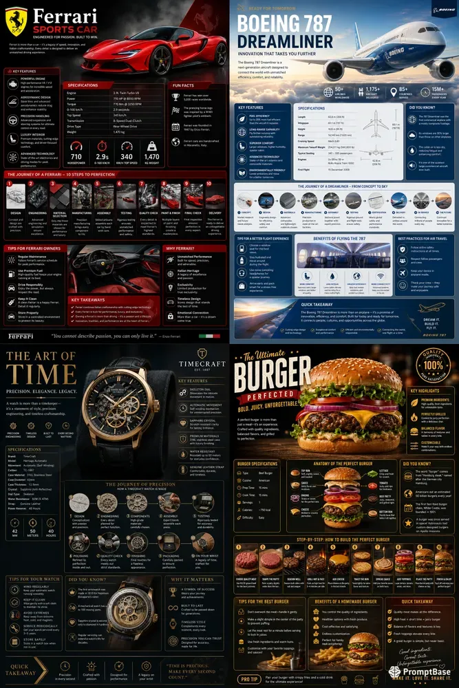 Professional Infographic Poster Generator