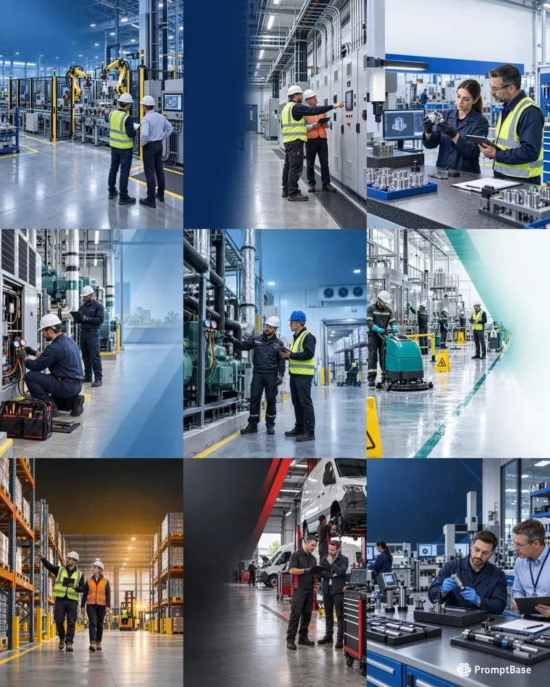 B2b Industrial Capability Visuals