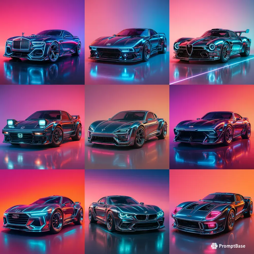 Retro Futuristic Vehicles