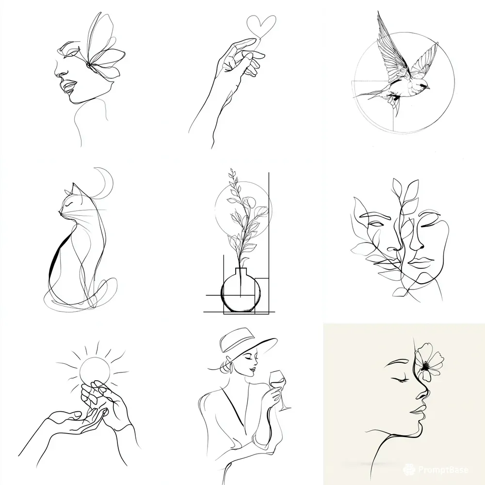 Minimalist Line Dreams