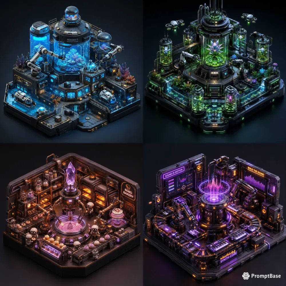 Miniature Automated Worlds