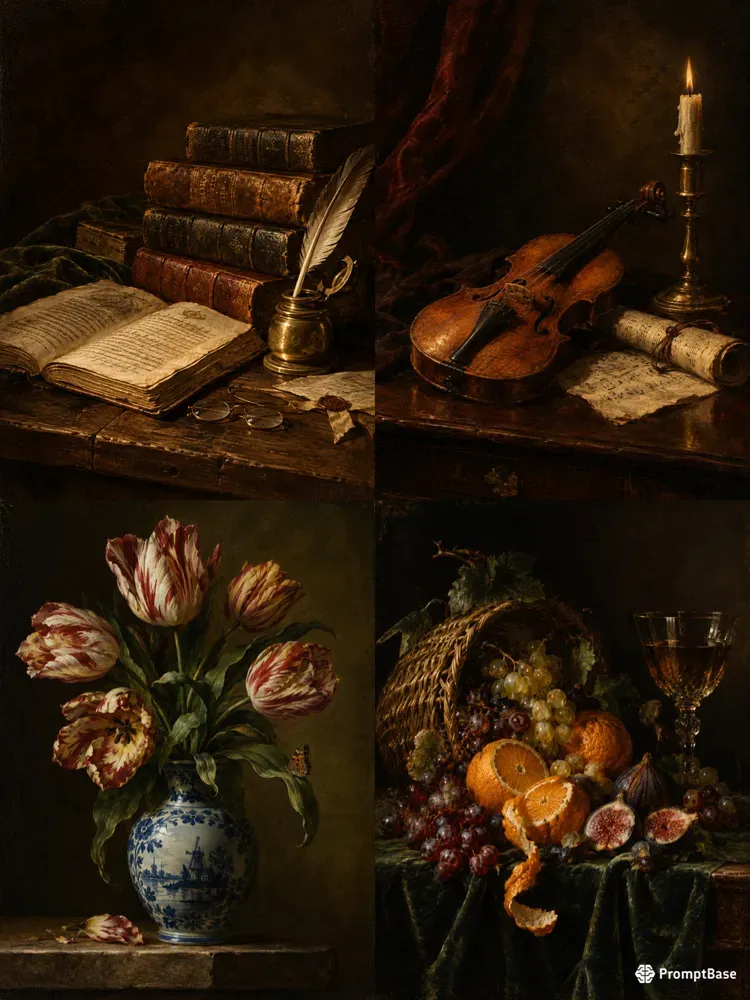 17th Century Dutch Golden Age Paintings