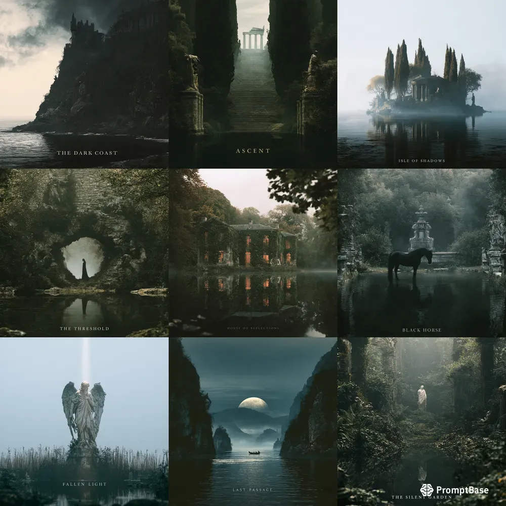 Symbolist Dark Photo Covers