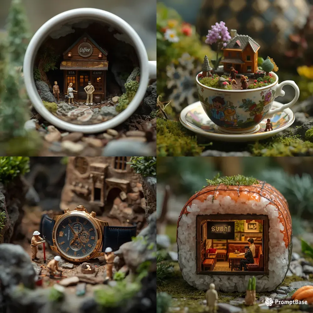 Miniature Diorama Worlds