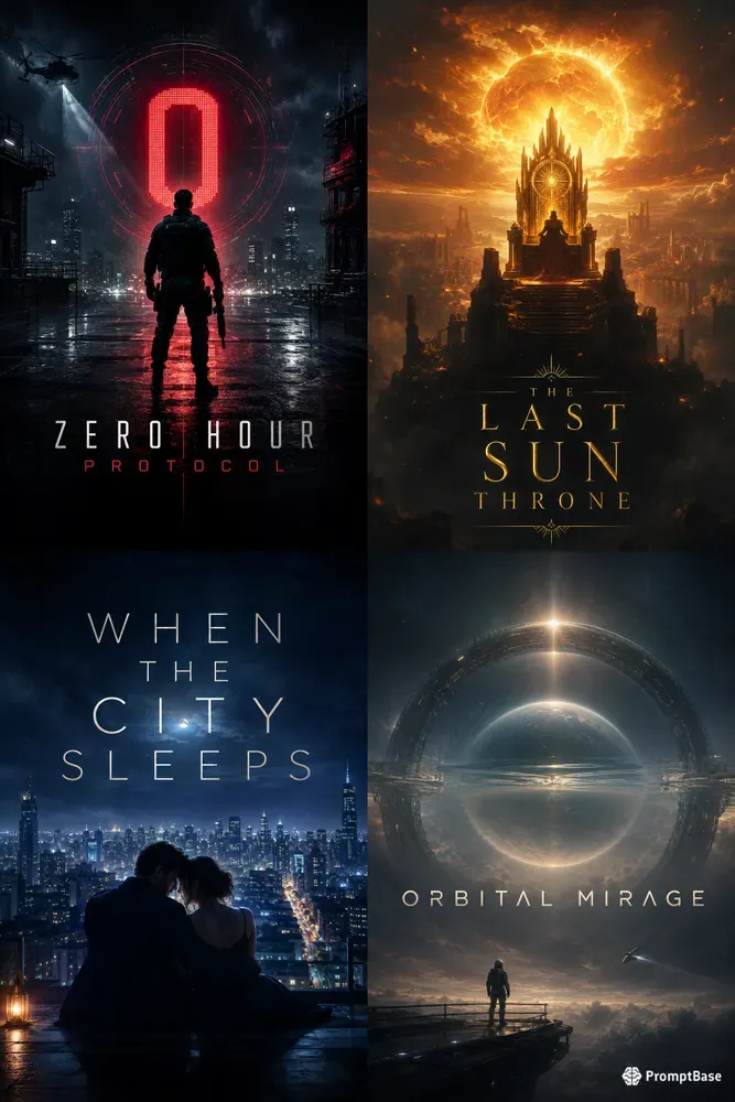 Cinematic Movie Poster Generator