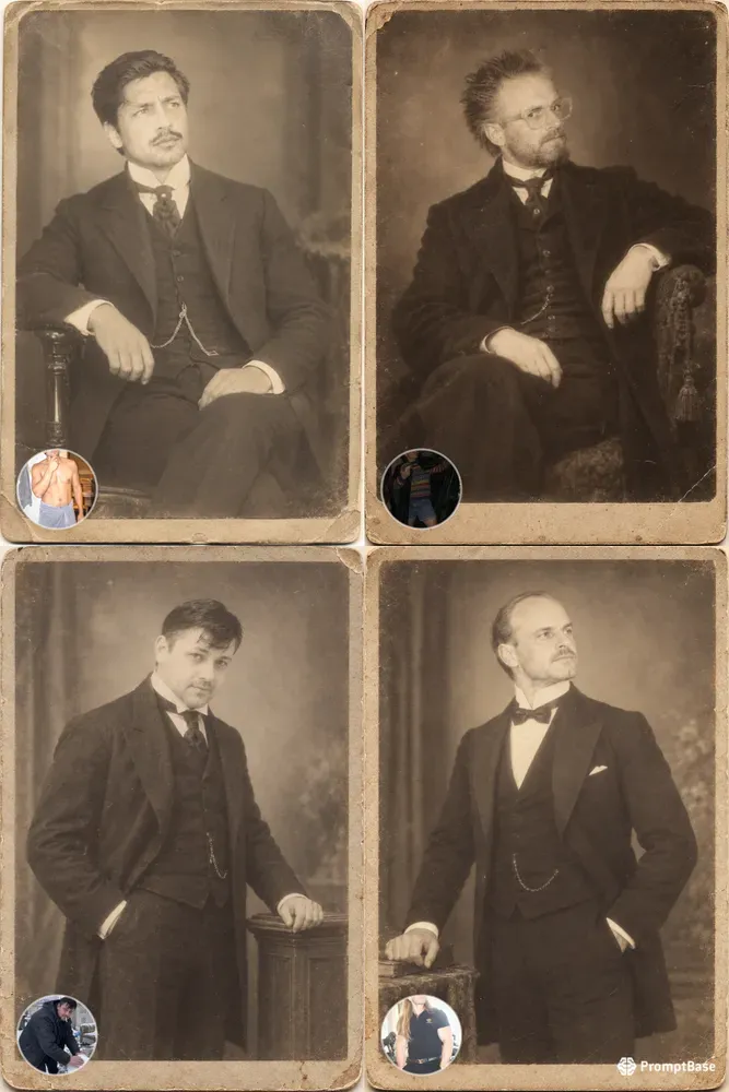 The Men In The Albums