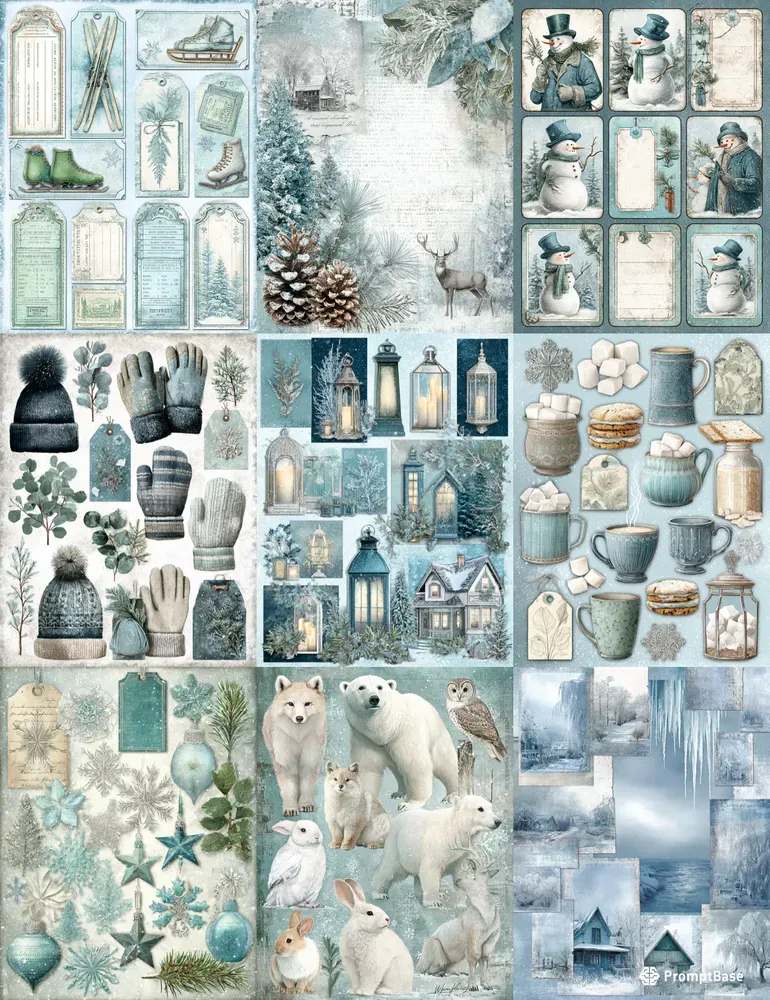 Winter Junk Journals