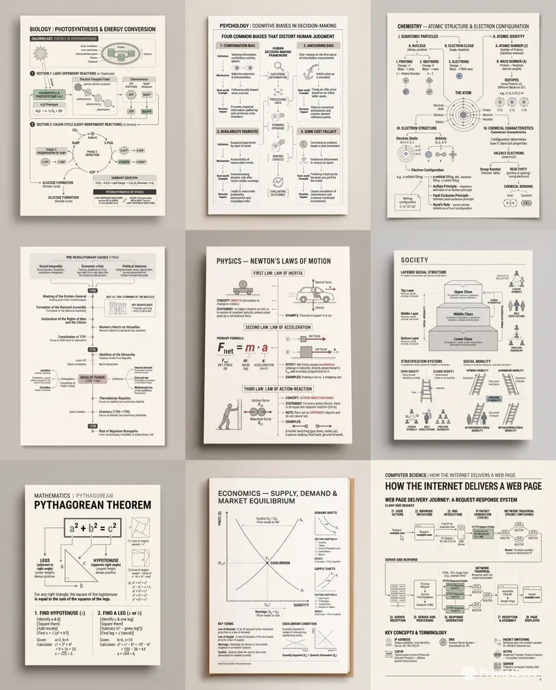 Adaptive Academic Sheet Generator