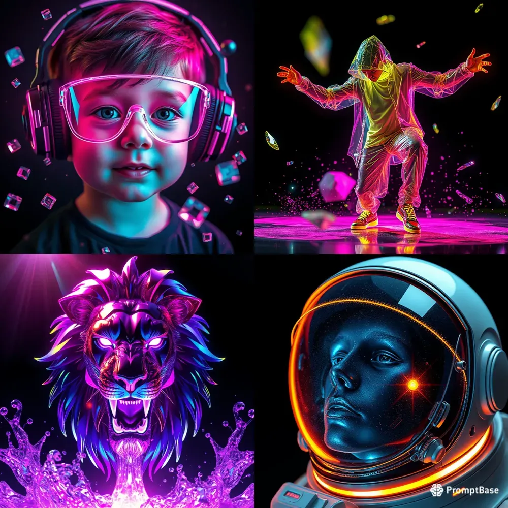 Cybernetic Holographic Prismatic Glasses