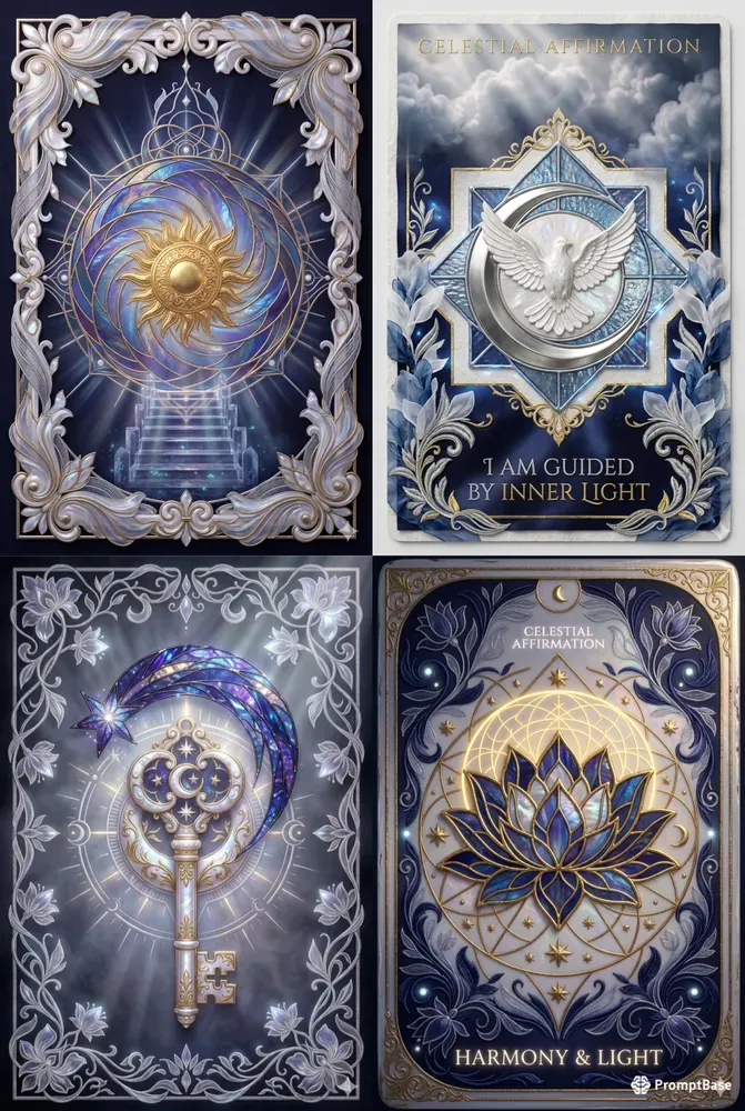 Celestial Gate Affirmation Card Masters