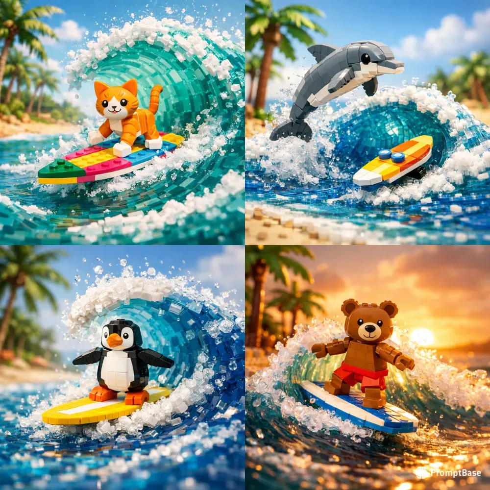 Lego Surf Adventure Collections