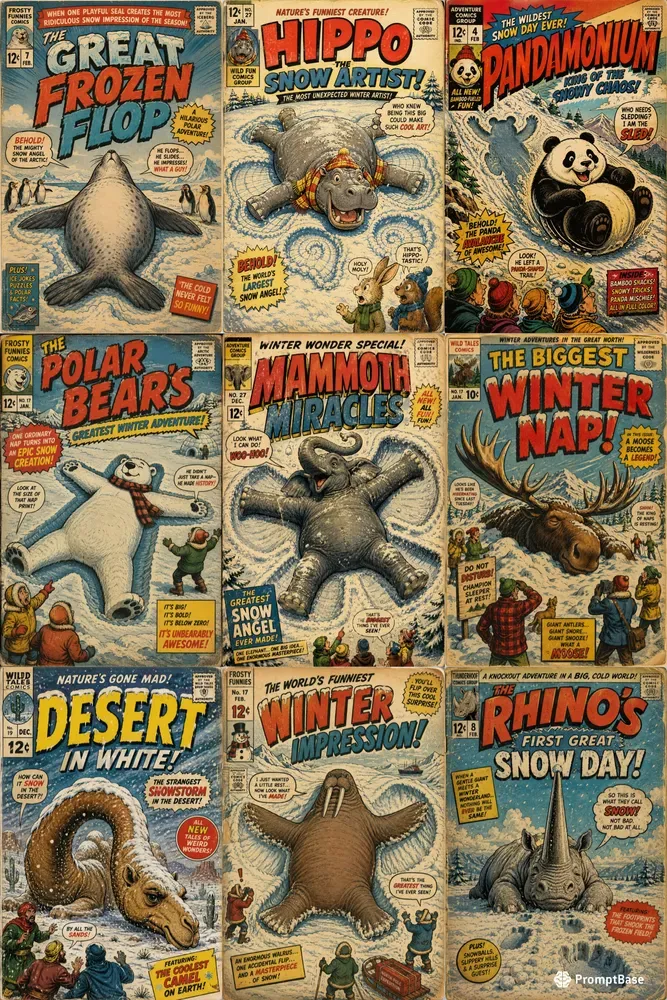 Vintage Comic Cover Creators