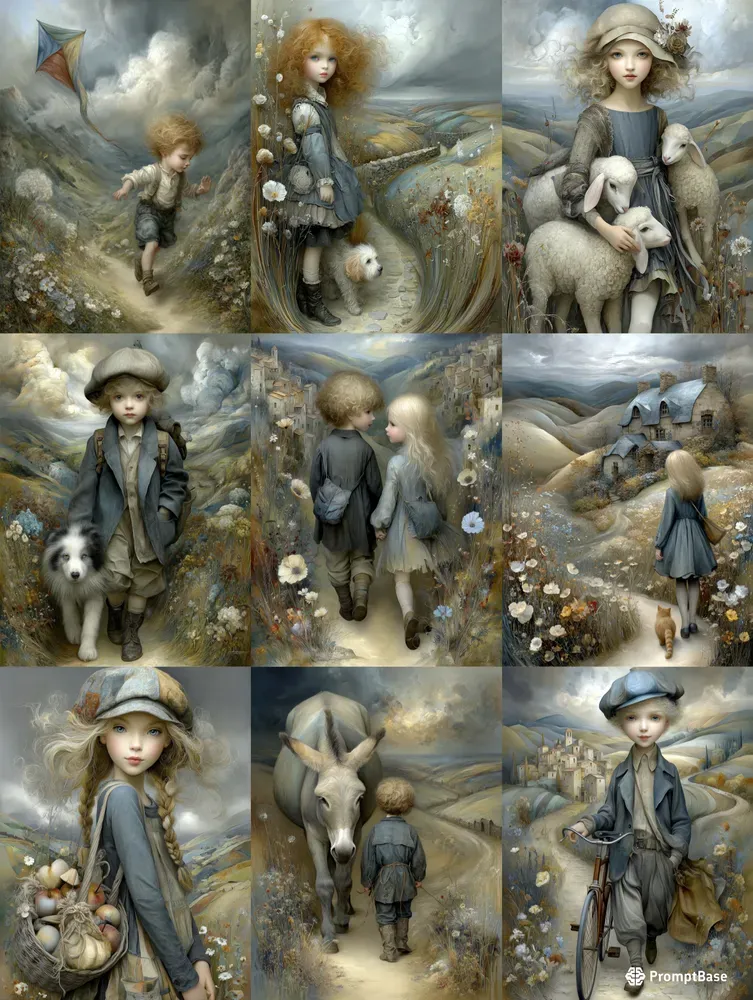 Countryside Fine Art Oil Paintings