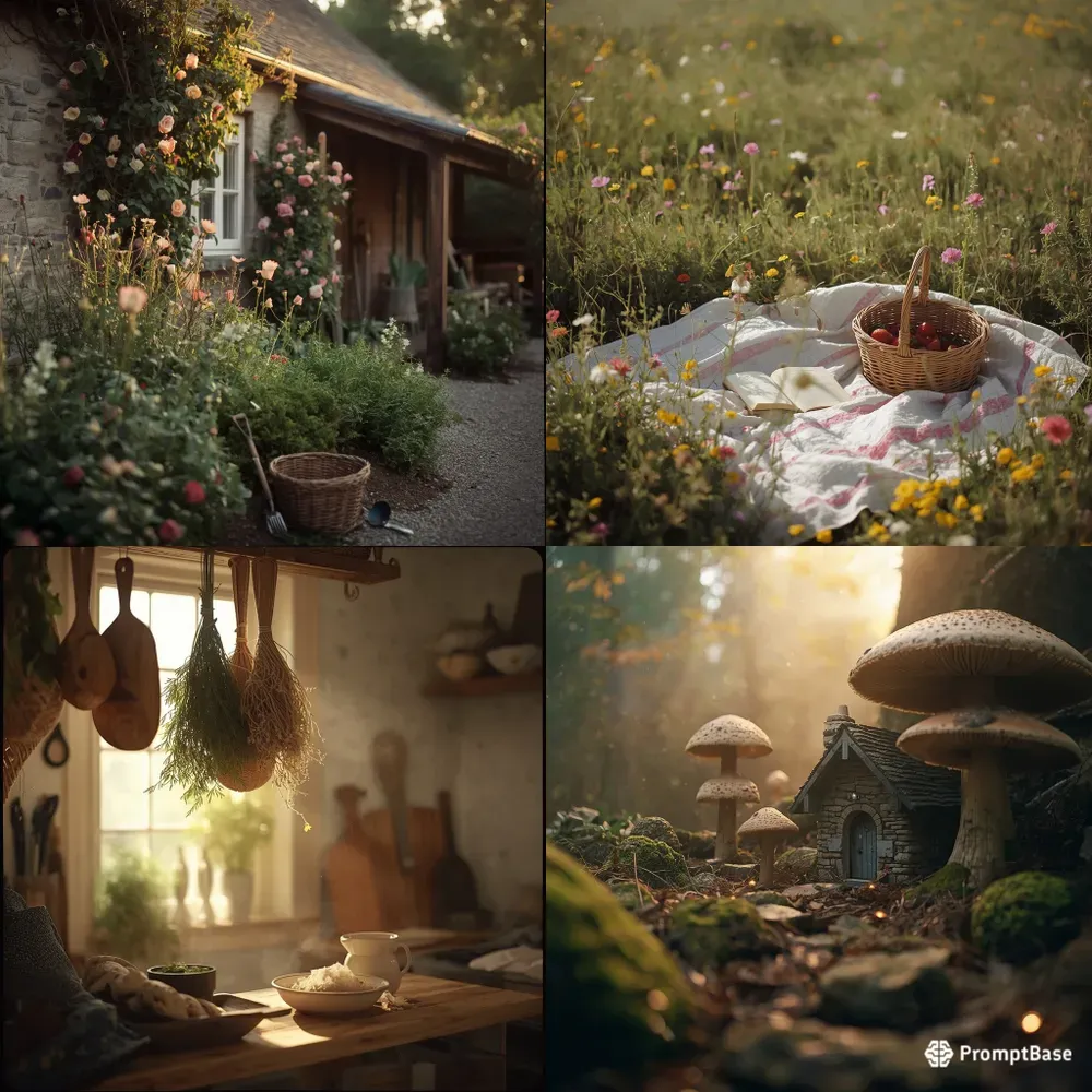 Cottagecore Aesthetic Photography