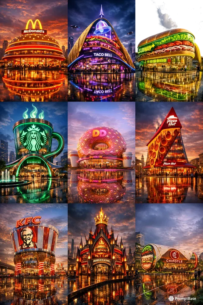 Futuristic Restaurant Concepts