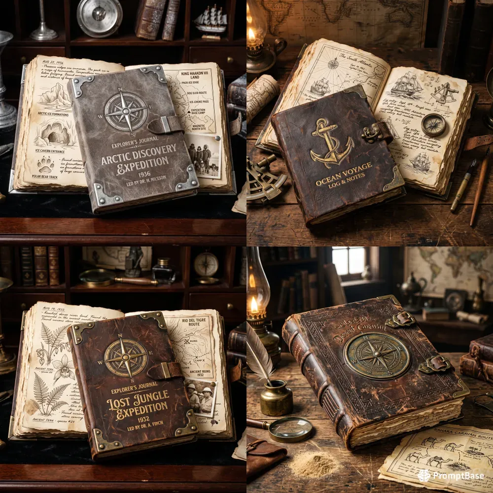 Vintage Explorer Journal Creators
