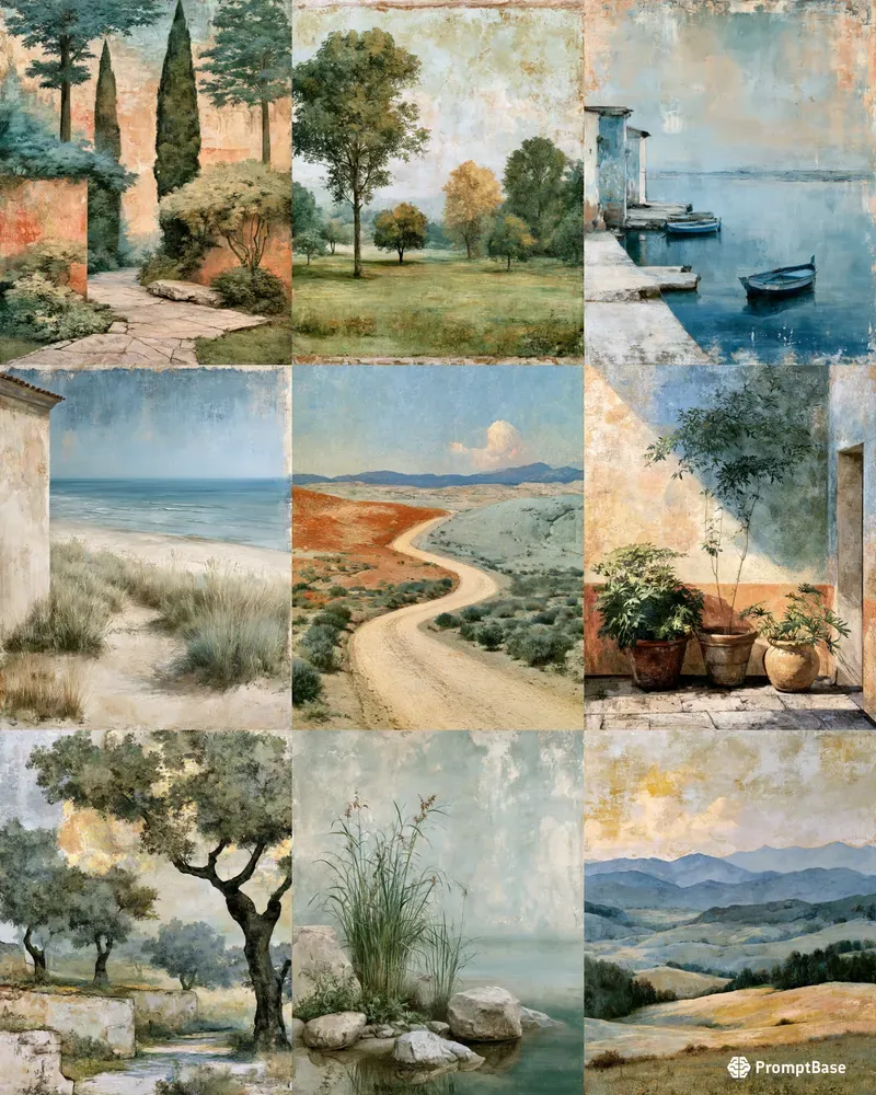 Fresco Wall Art