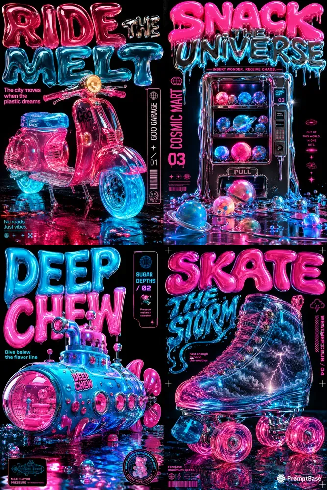 Hyper Goo Dream Machines Posters