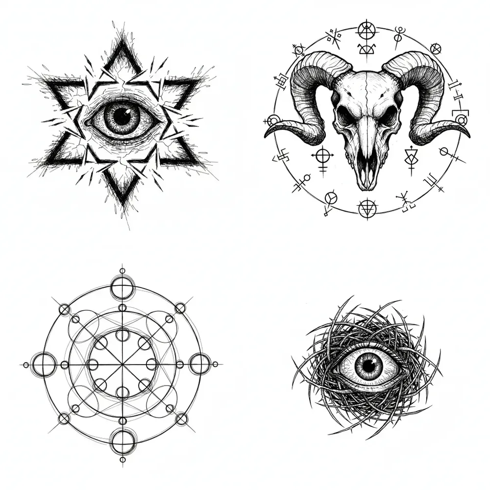 Occult Ink Sketch Generator
