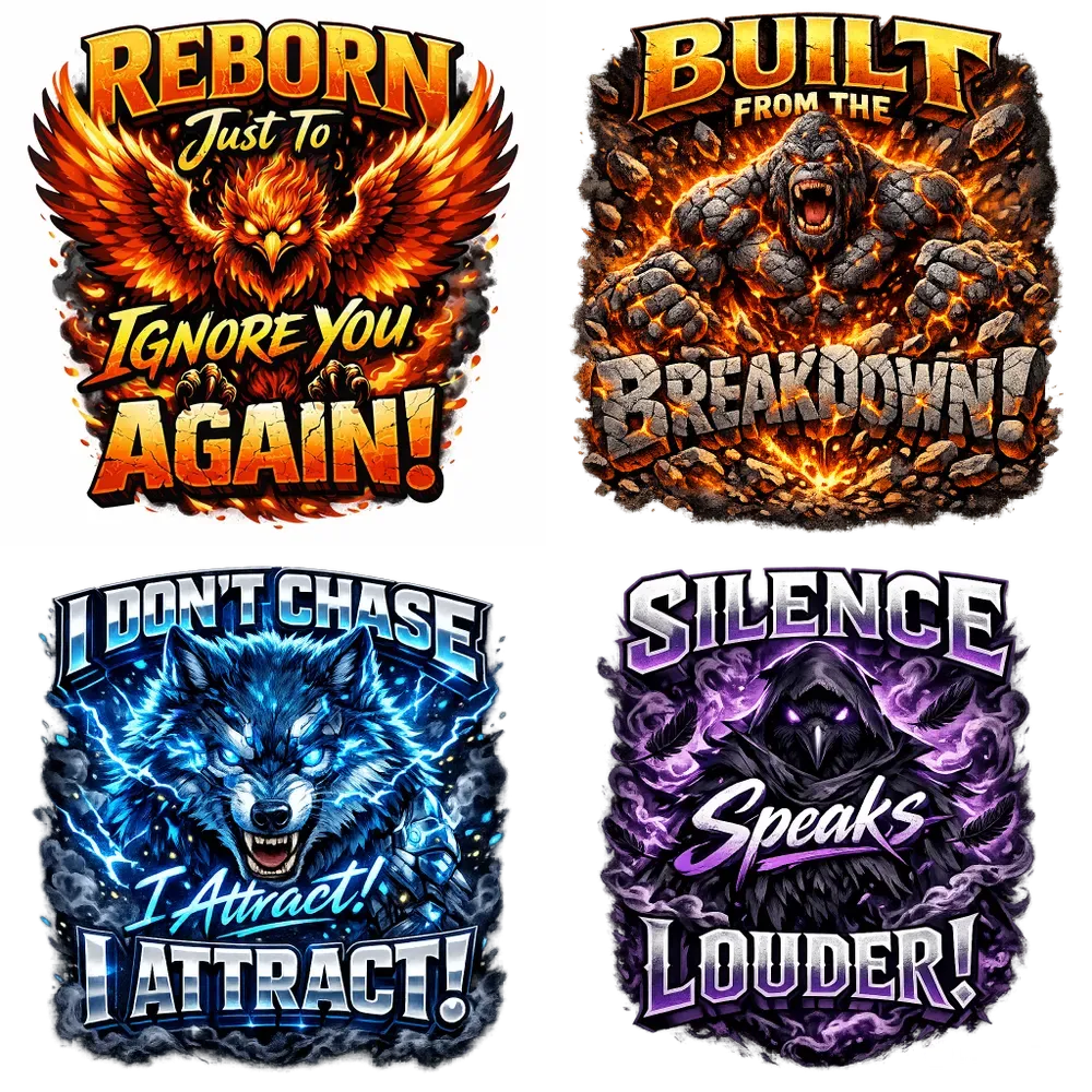 Reborn Legends Fierce Mascot Typographies