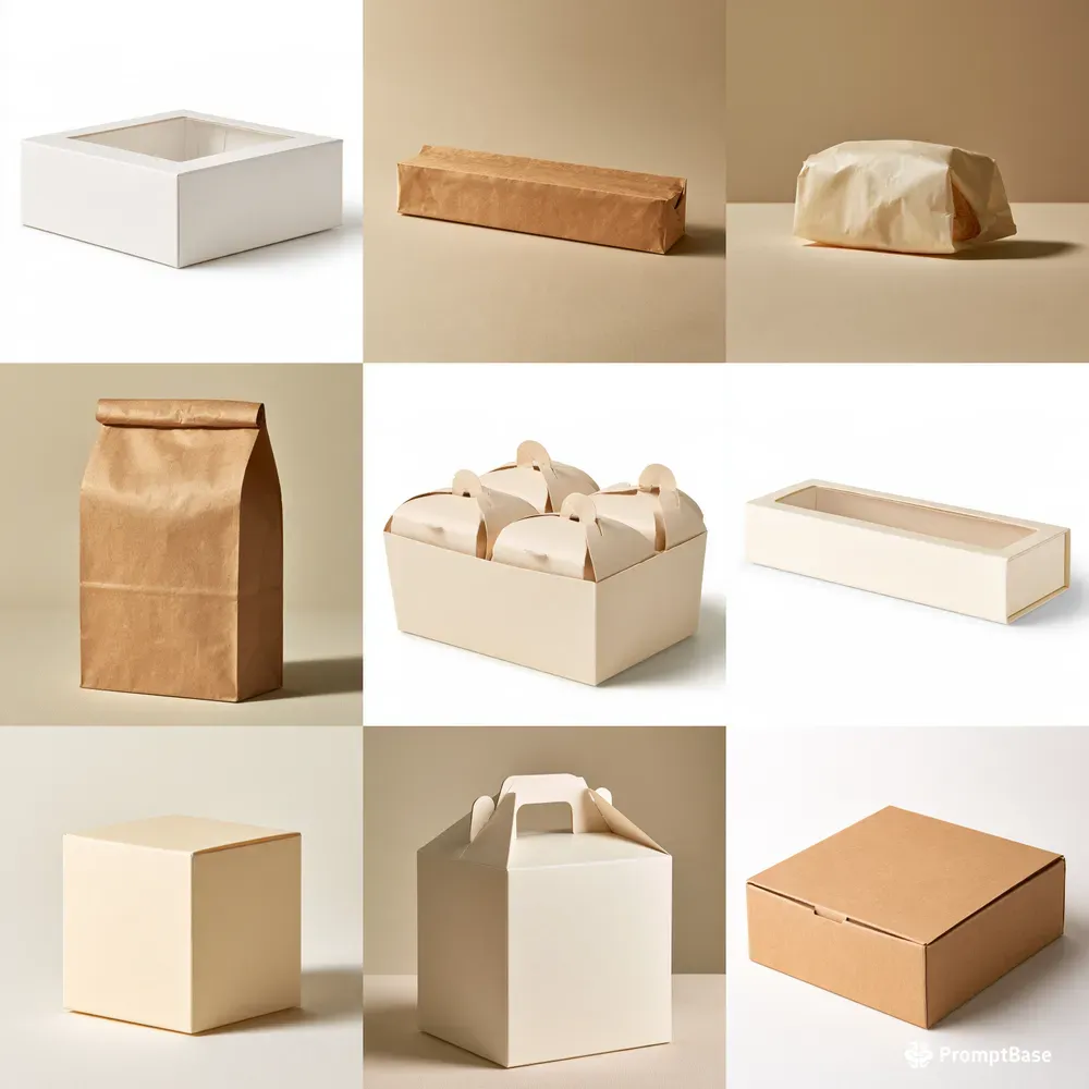 Artisan Bakery Packaging Mockup Photos