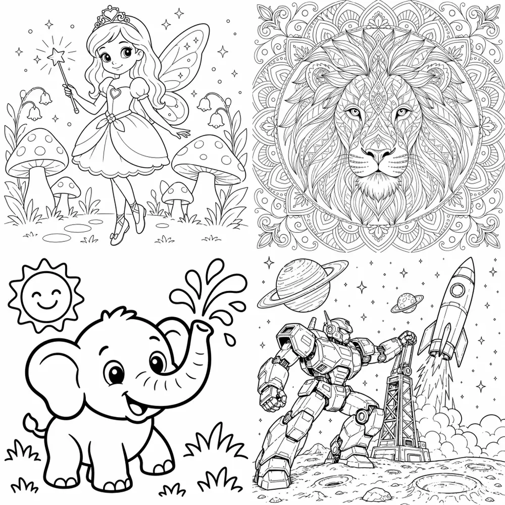 Viral KDP Coloring Book Page Engines