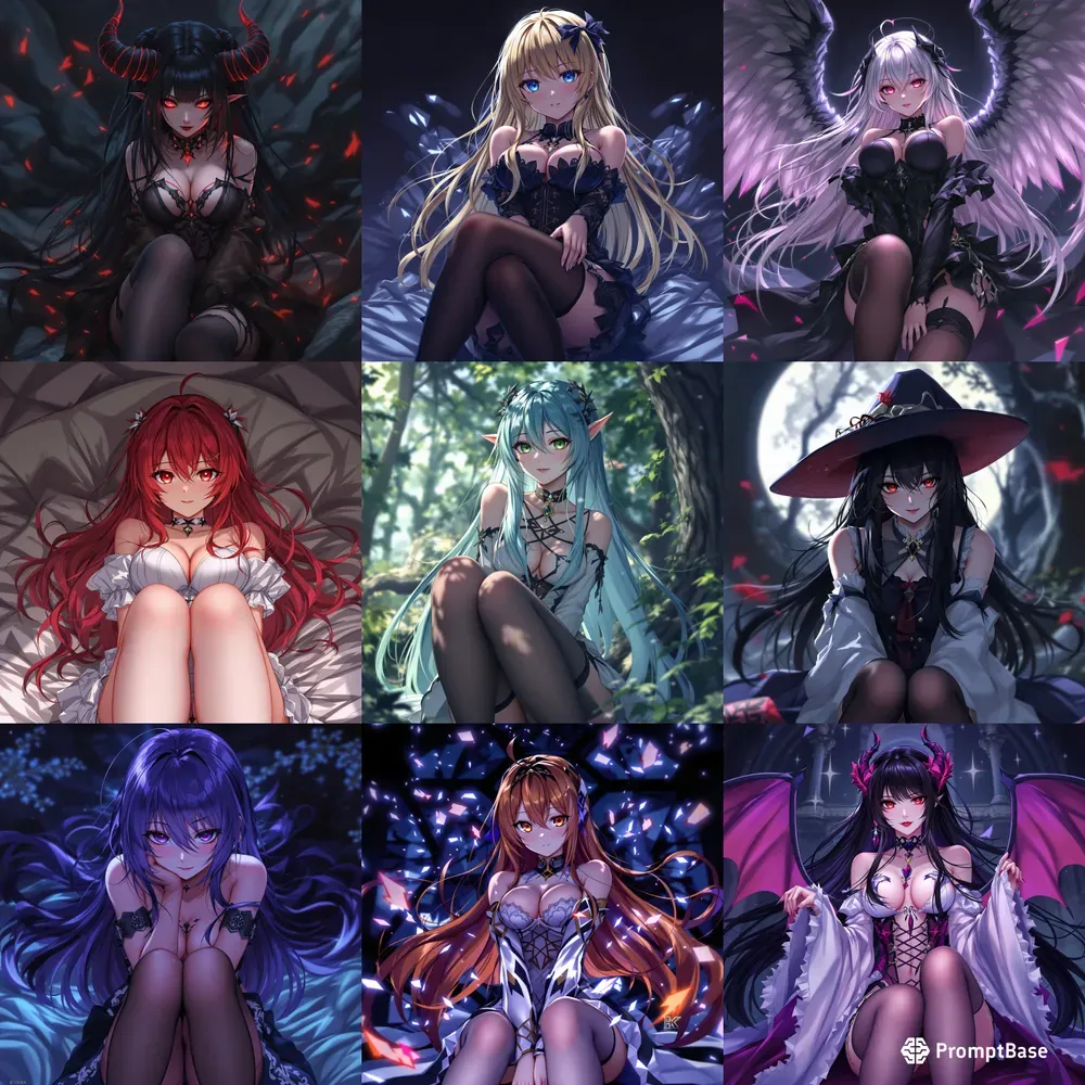 Beautiful Fantasy Anime Girls