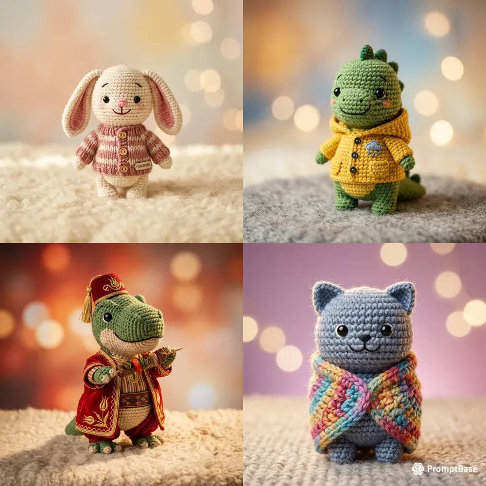 Cute Crochet Figures