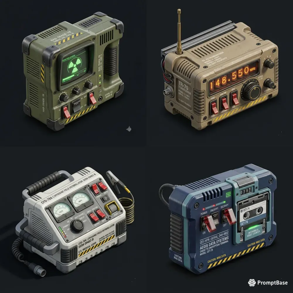 Analog Scifi Inventory Item Icons