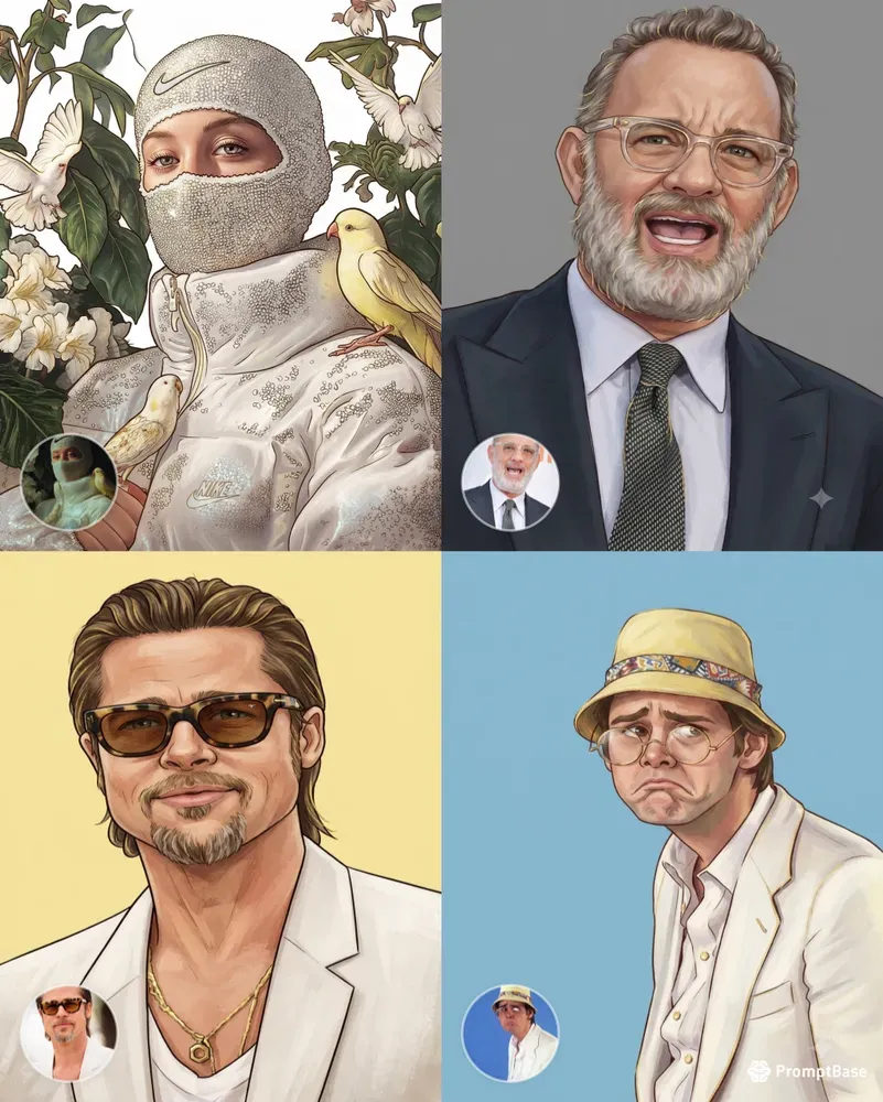 Cartoon Painterly Image Generator