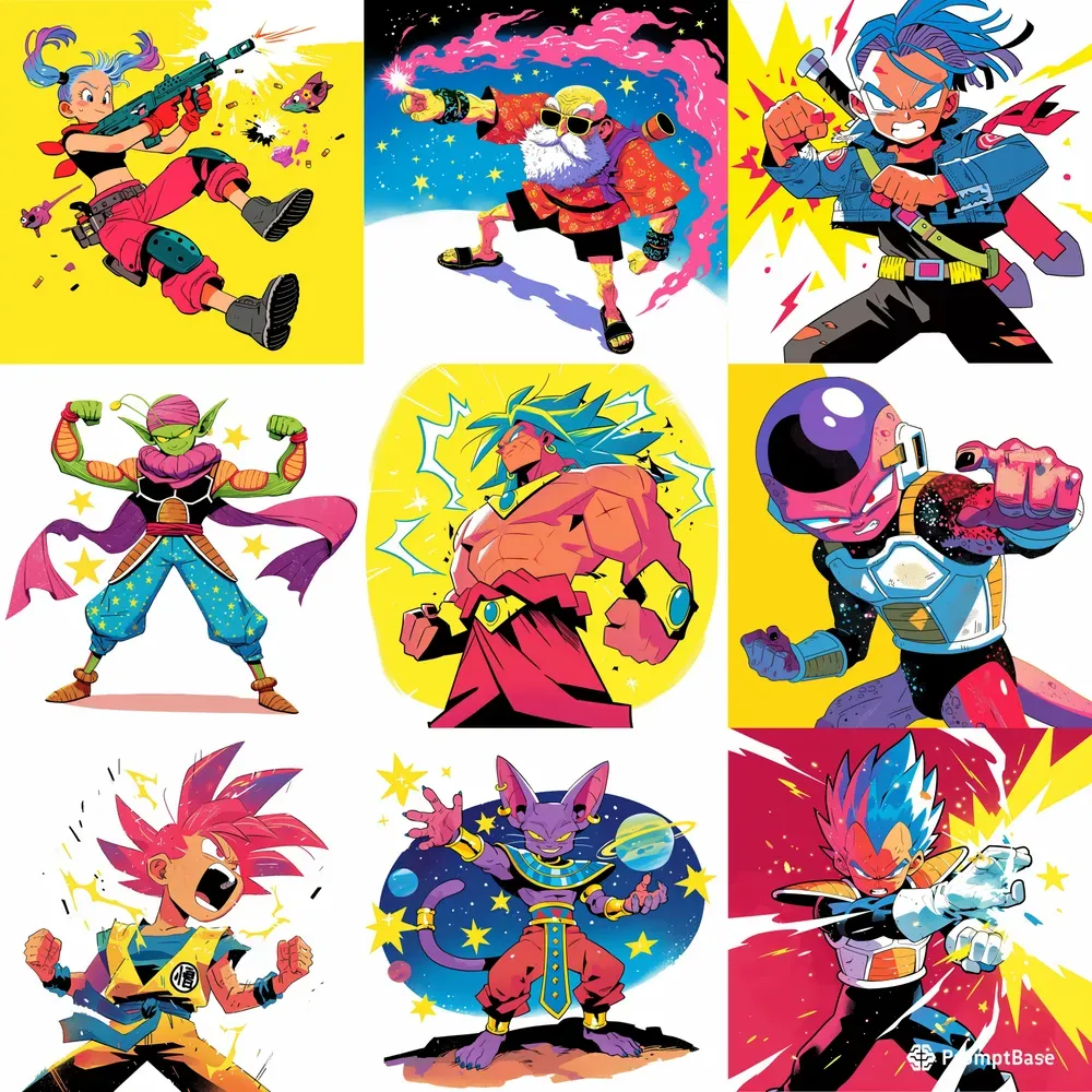 Dragon Ball Heroic Artworks