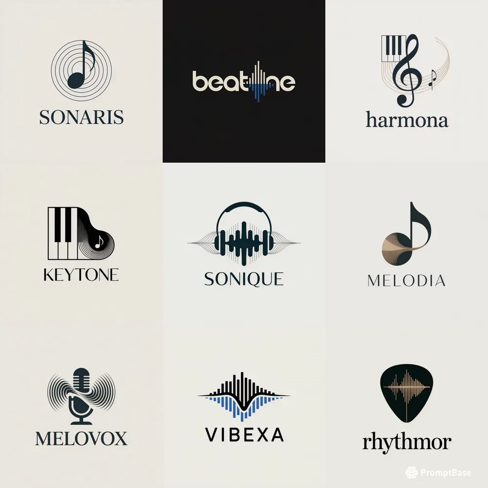 Signature Music Logo Designs